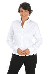 Scalloped Scarlett Shirt