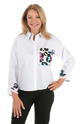 Rainbow Leopard Marina Shirt