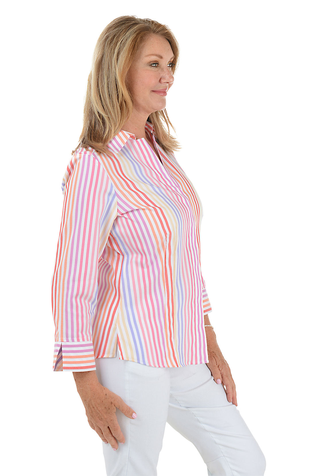Pink Striped Taylor Button-Front Shirt