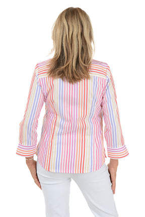 Pink Striped Taylor Button-Front Shirt