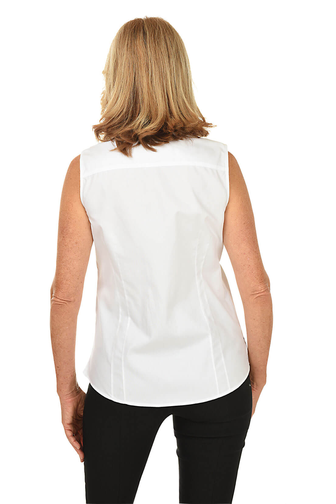 トップス S front belt blouse Corinne Poplin Blouse | Marciano