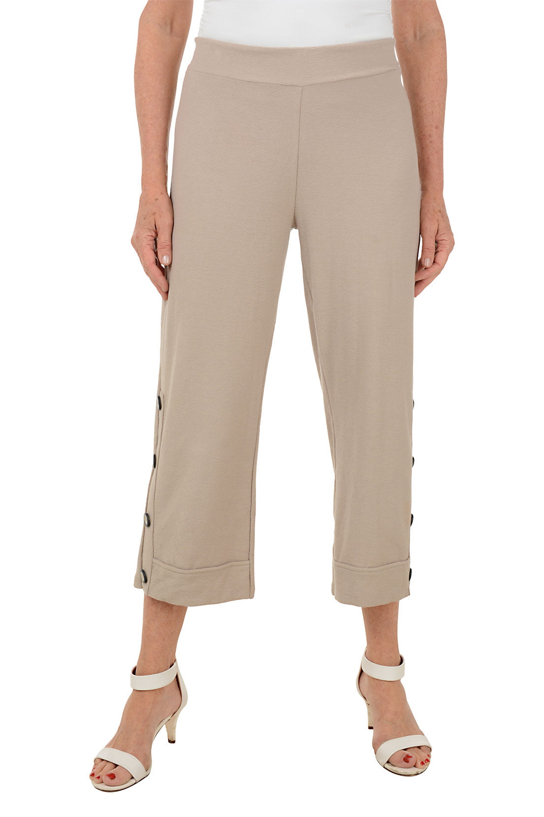 Monterey Cotton Wide Leg Crop Pant | Habitat
