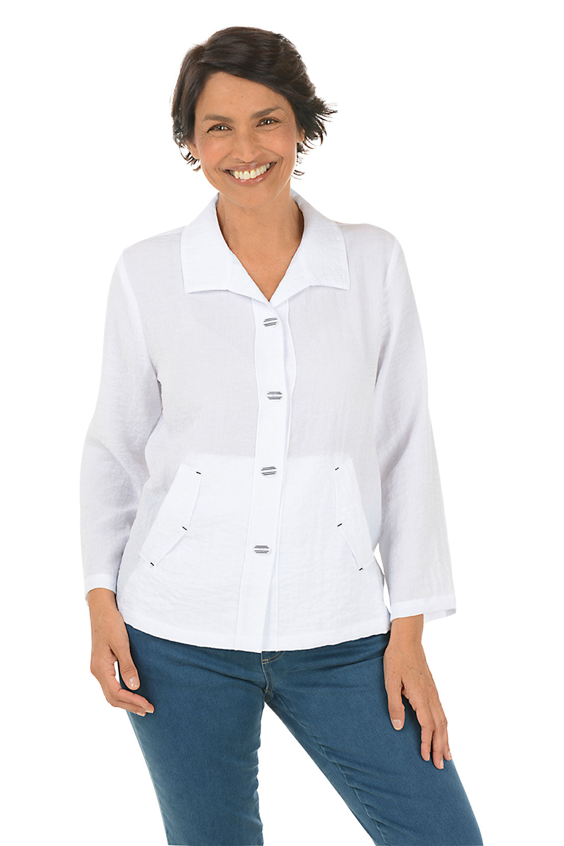 Pleated Back Jacket