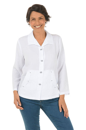 Pleated Back Jacket