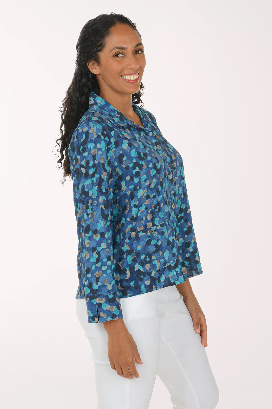 Tide Watercolor Dot Jill Shirt