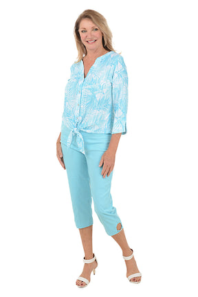 Petite Spring Thing Capri Pant