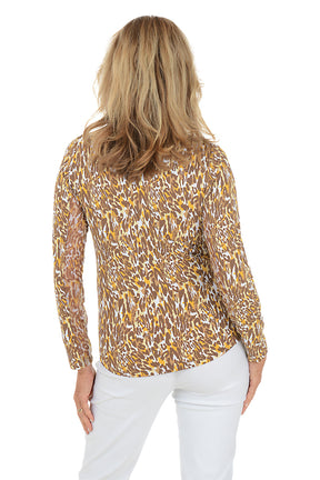 Brown Karen Animal UPF50+ Sun Shirt