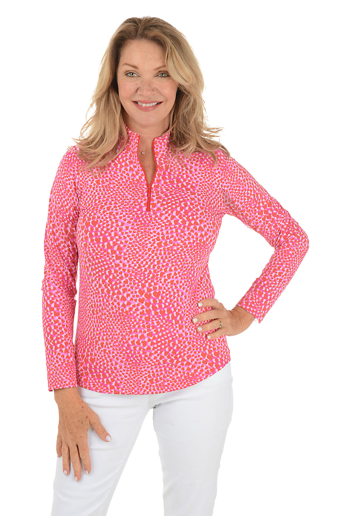 Amanda Hearts UPF50+ Sun Shirt