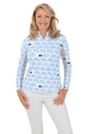 Velma Elephants UPF50+ Sun Shirt