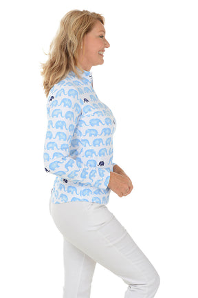 Velma Elephants UPF50+ Sun Shirt