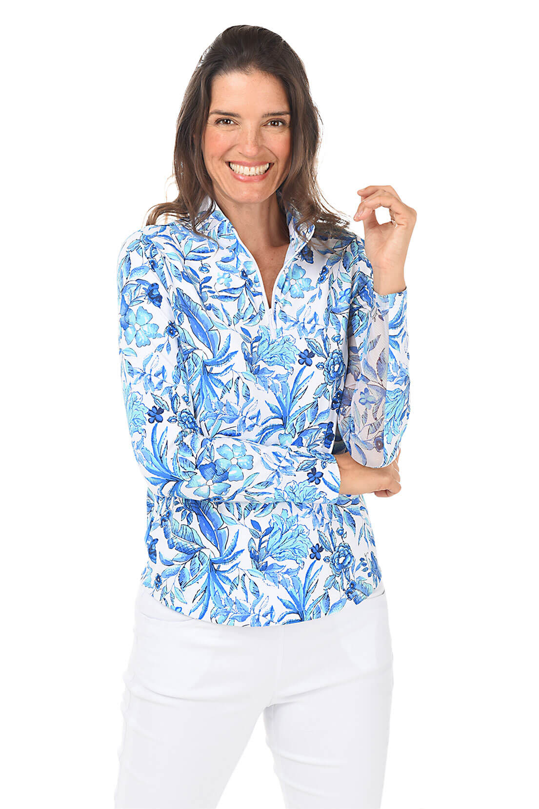 Adelina Floral UPF50+ Sun Shirt