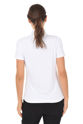 Short Sleeve Mock Neck UPF50+ Sun Shirt
