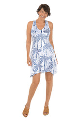 Rhinestone Palm Tree Racerback Dress