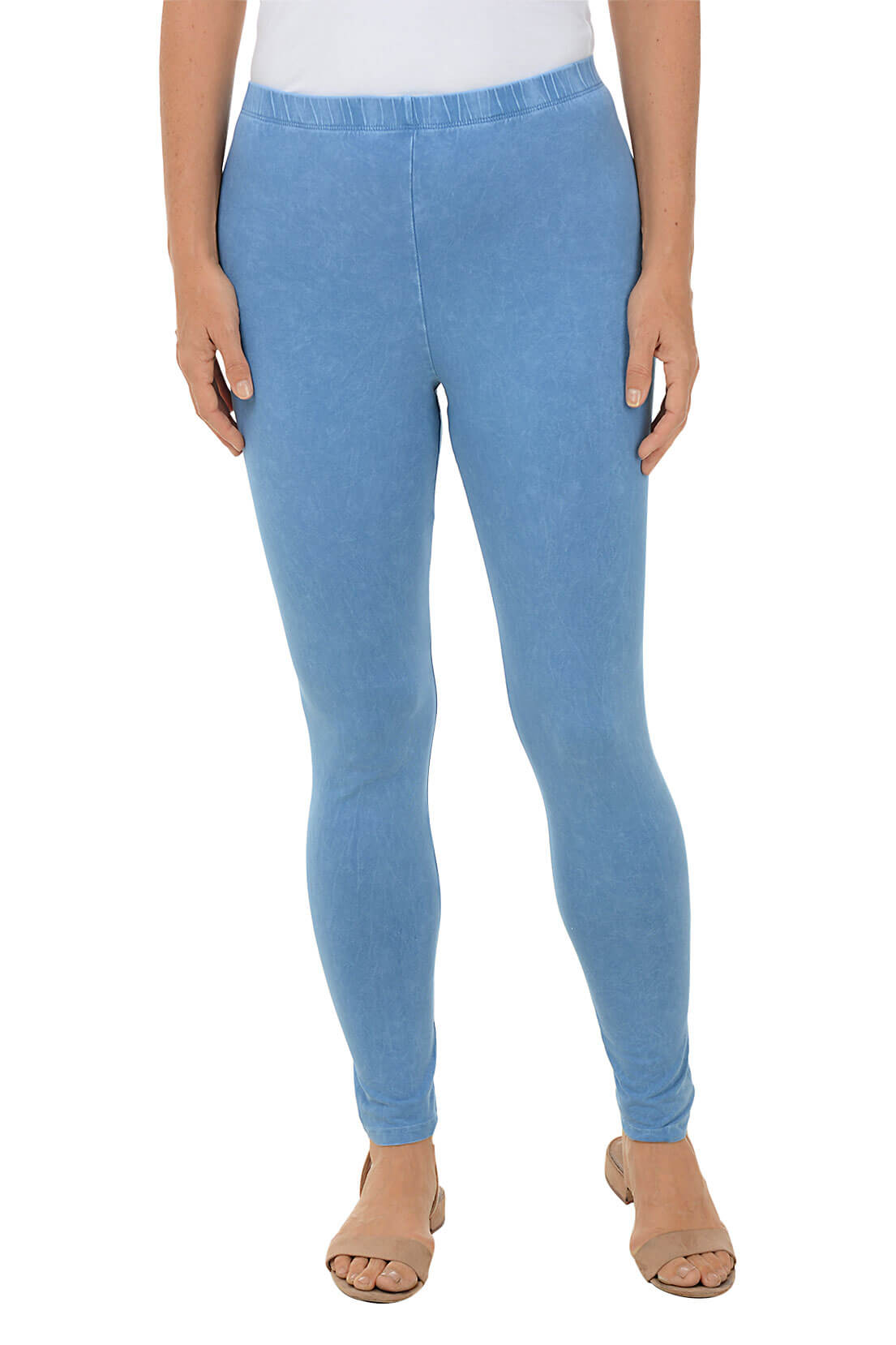 Jess & Jane Mineral Washed Cotton Legging | Made in the USA