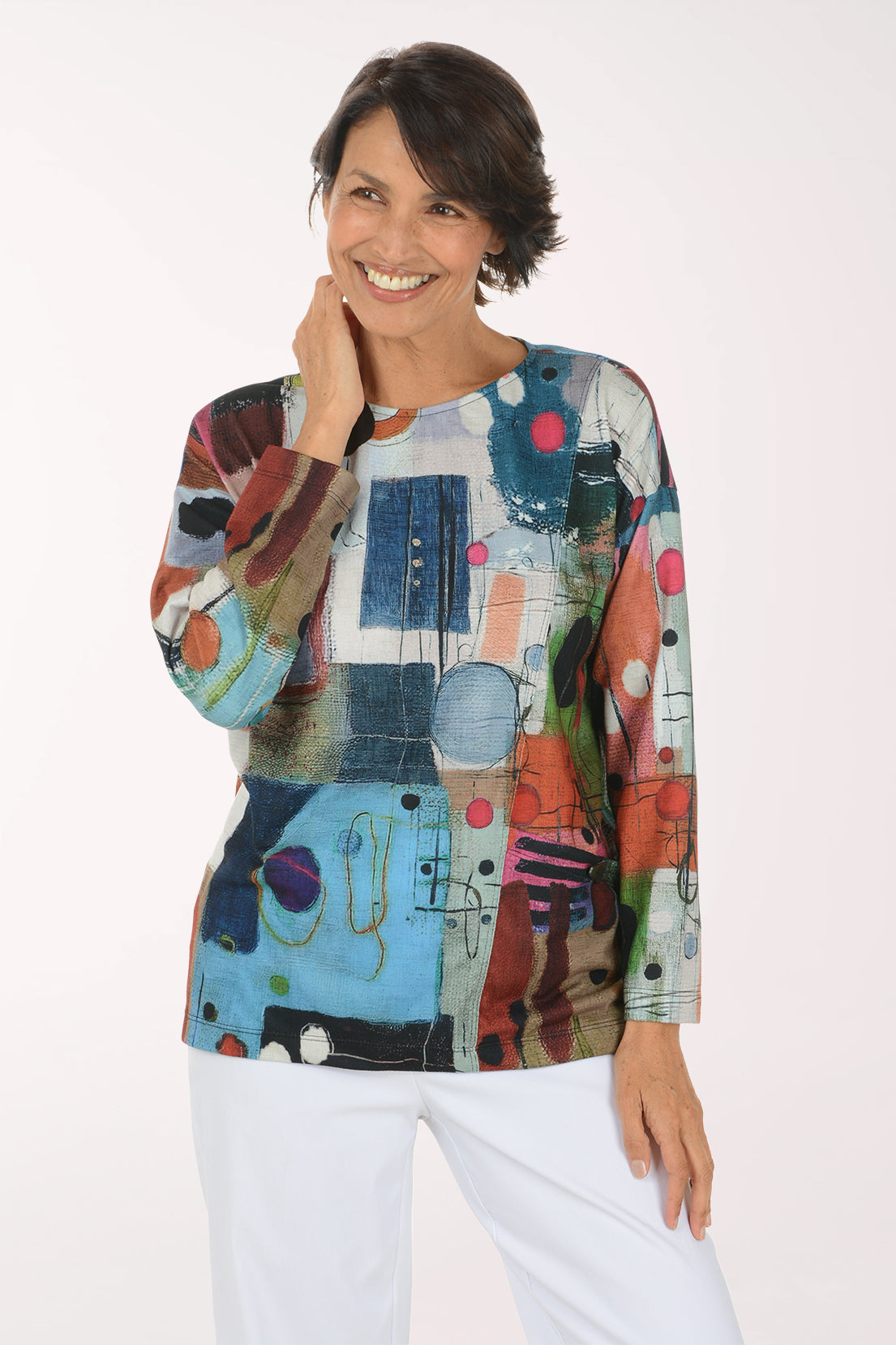 Pampas Asymmetrical Seam Pocket Top