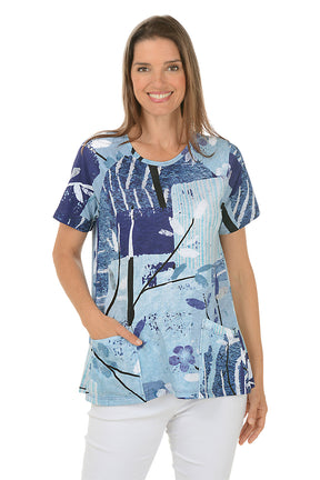 Hana Double Pocket Short Sleeve Tee