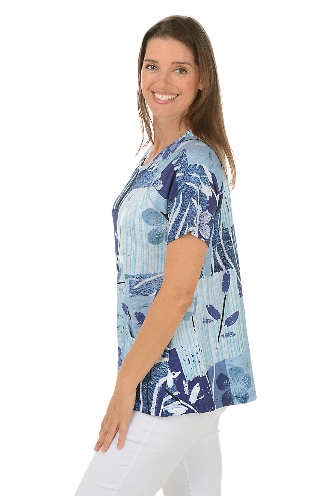 Hana Double Pocket Short Sleeve Tee