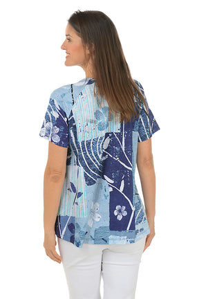 Hana Double Pocket Short Sleeve Tee