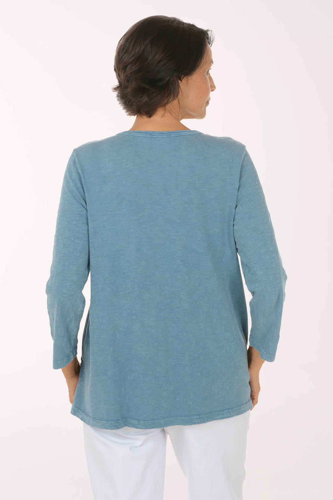 Dreamscape Mineral Washed Ribbed Pocket Top