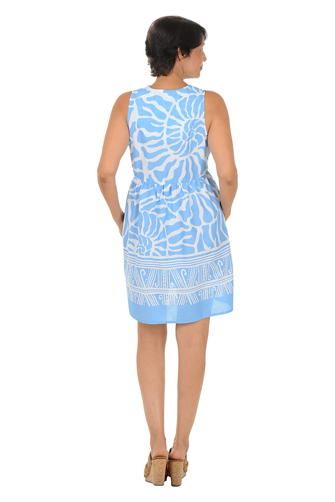 Nautilus Sleeveless Cotton Dress