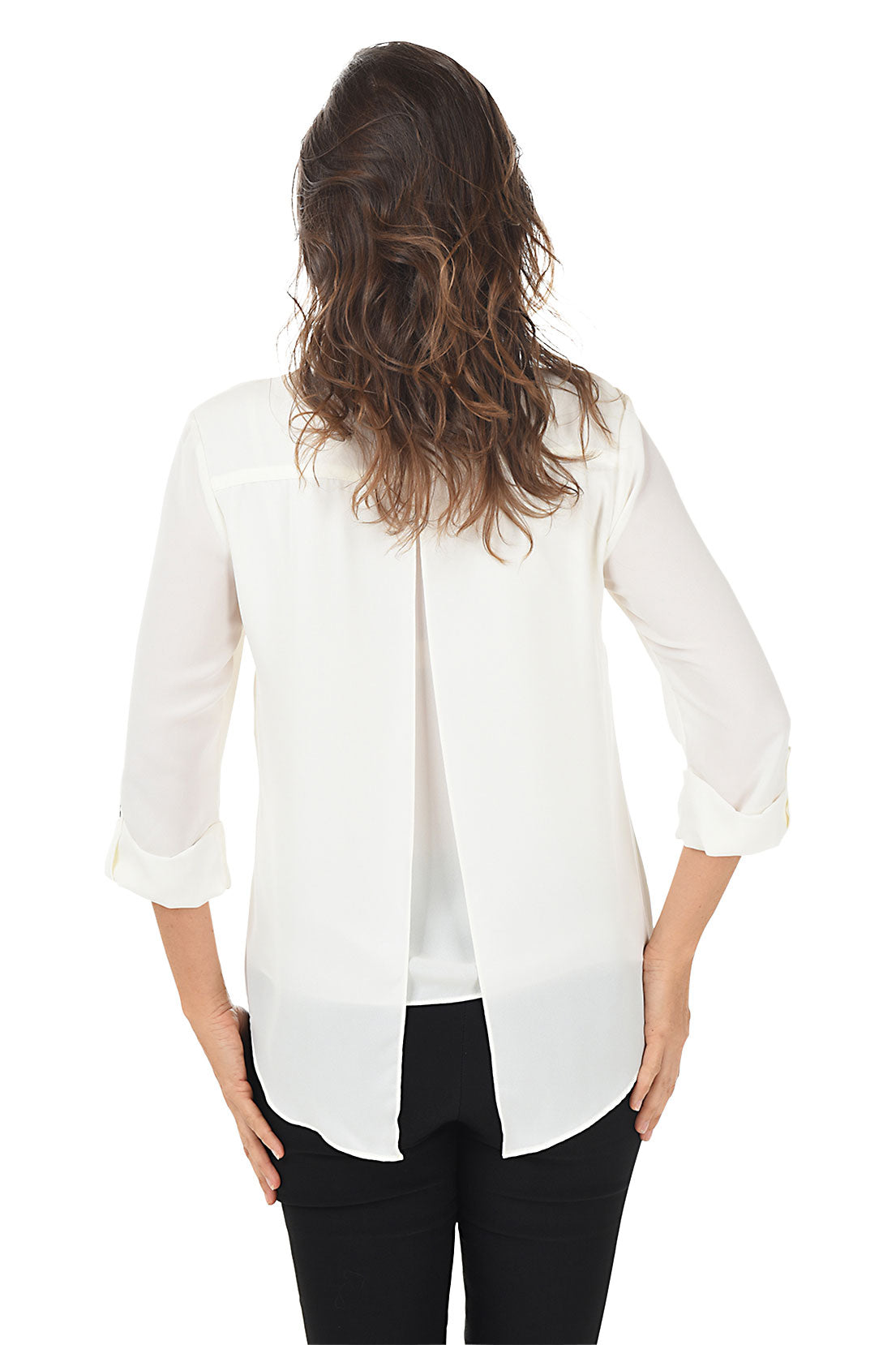 Double Layer Button-Front Shirt
