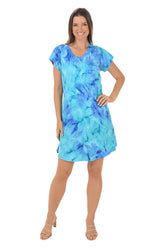 Glacier Ice Short Sleeve Dress