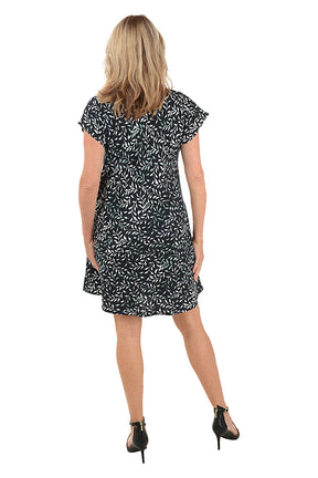 Moonleaf Short Sleeve Dress