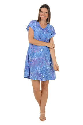 Iris Bloom Short Sleeve Dress