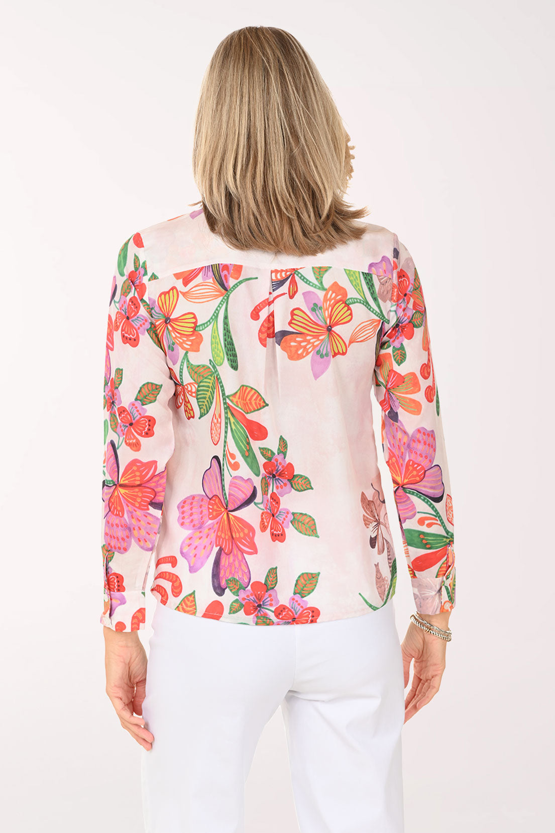 Colorful Clover Long Sleeve Shirt