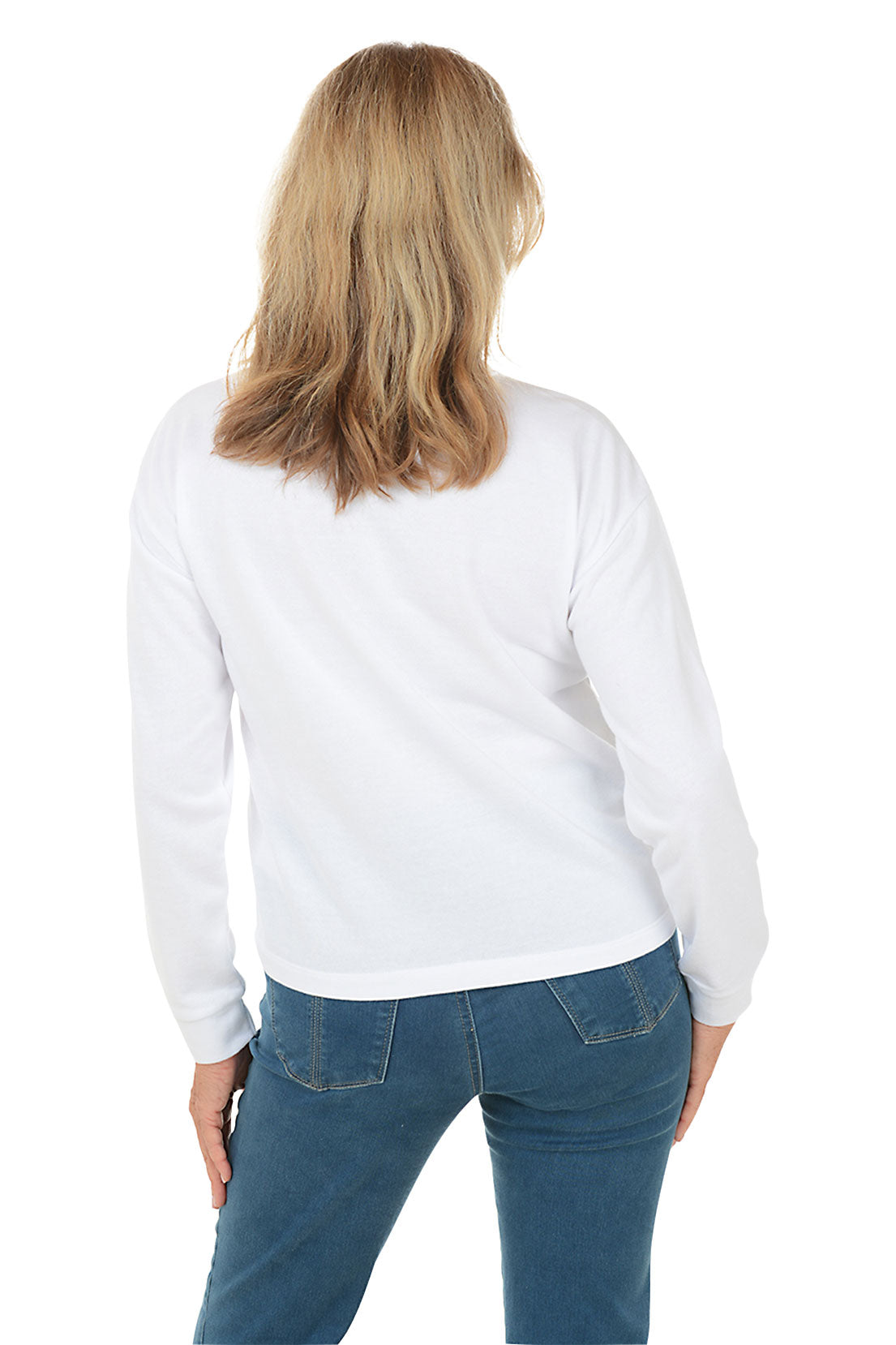 Pleated Peplum Sweatshirt