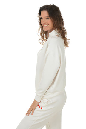 Full Zip Dolman Sleeve Jacket