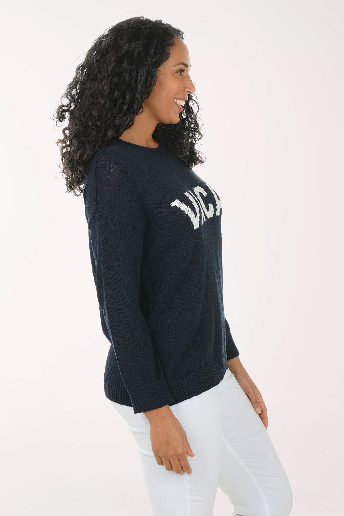 Vacay Cotton Crewneck Sweater