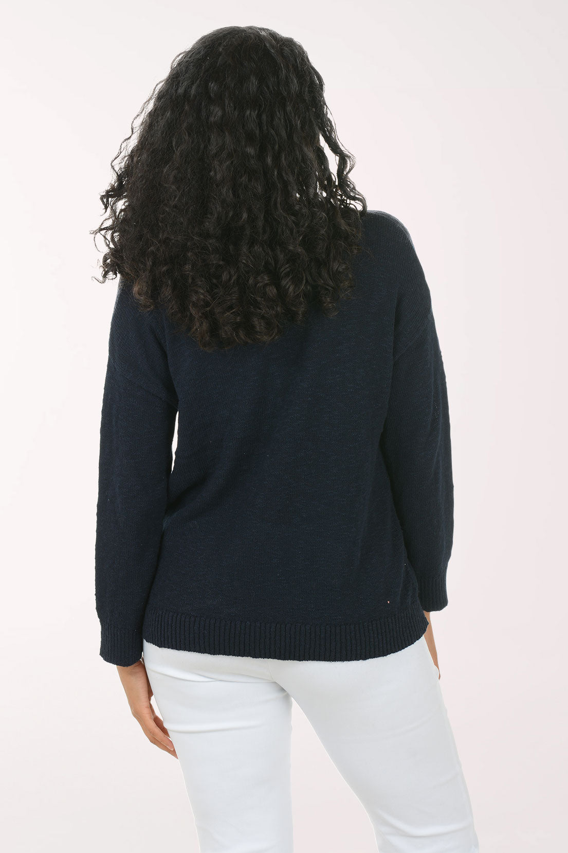 Vacay Cotton Crewneck Sweater