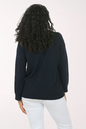 Vacay Cotton Crewneck Sweater