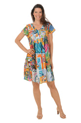 Florida Organic Cotton Short Sleeve Dress