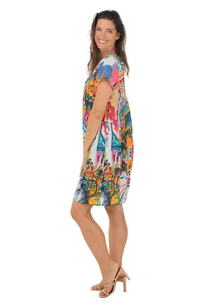 Florida Organic Cotton Short Sleeve Dress