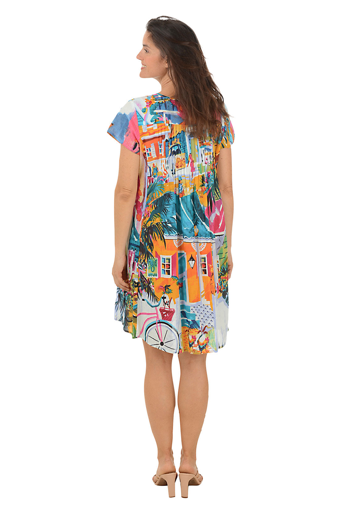 Florida Organic Cotton Short Sleeve Dress
