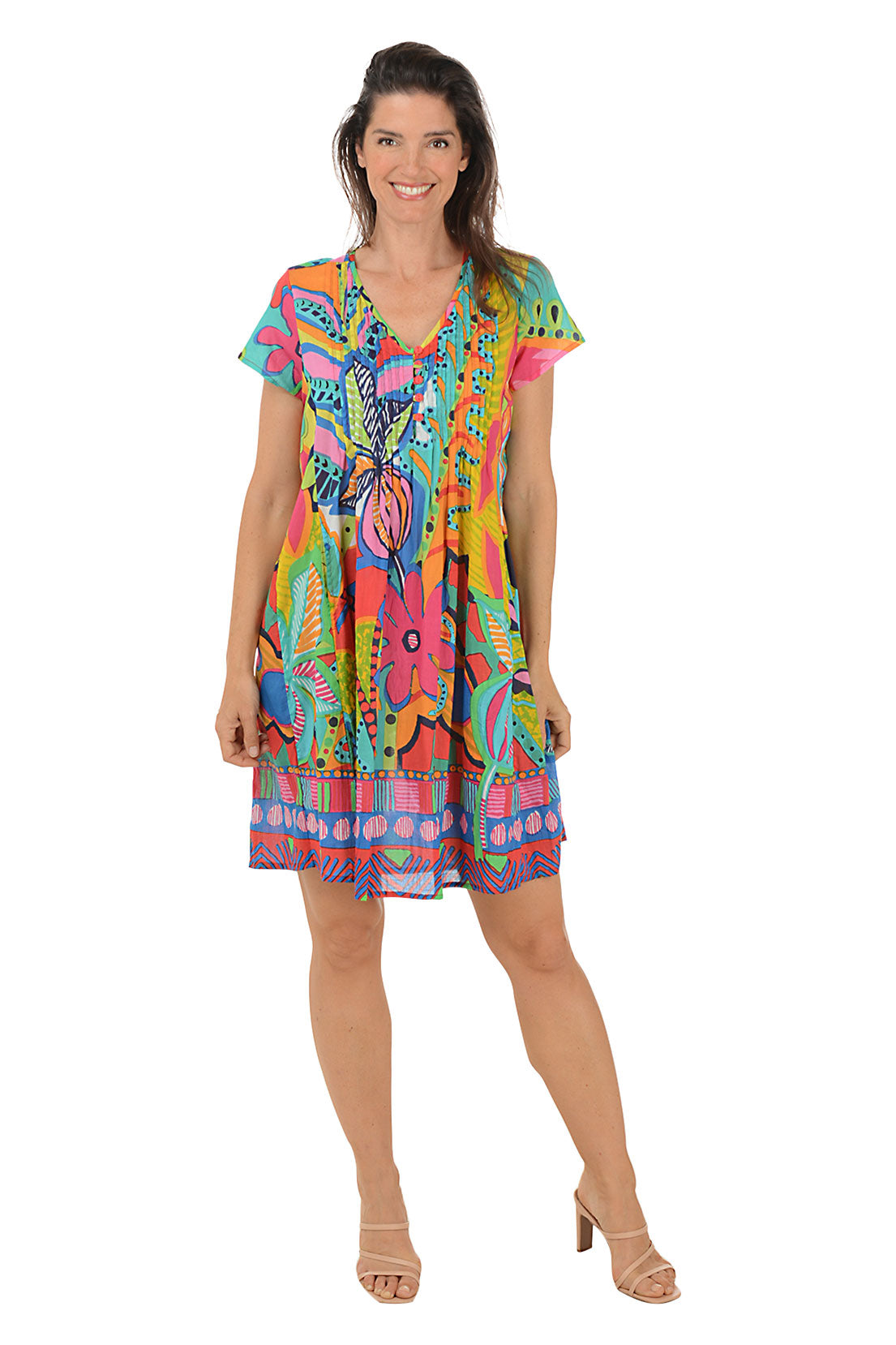 San Miguel Organic Cotton Short Sleeve Dress