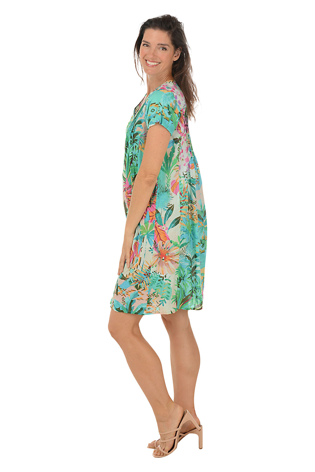 Hanalei Organic Cotton Short Sleeve Dress