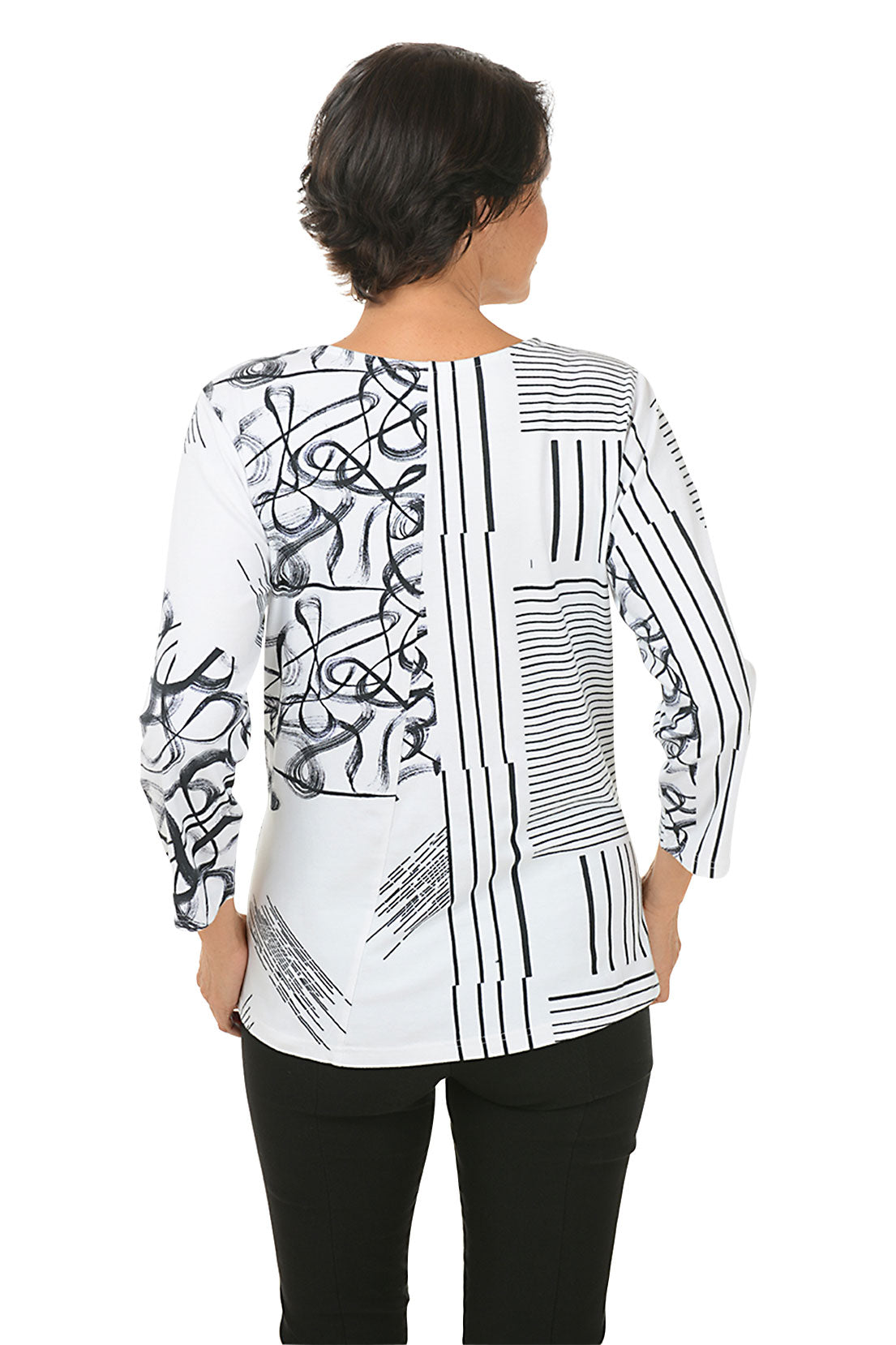 Petite Belle Surplice V-Neck Knit Top