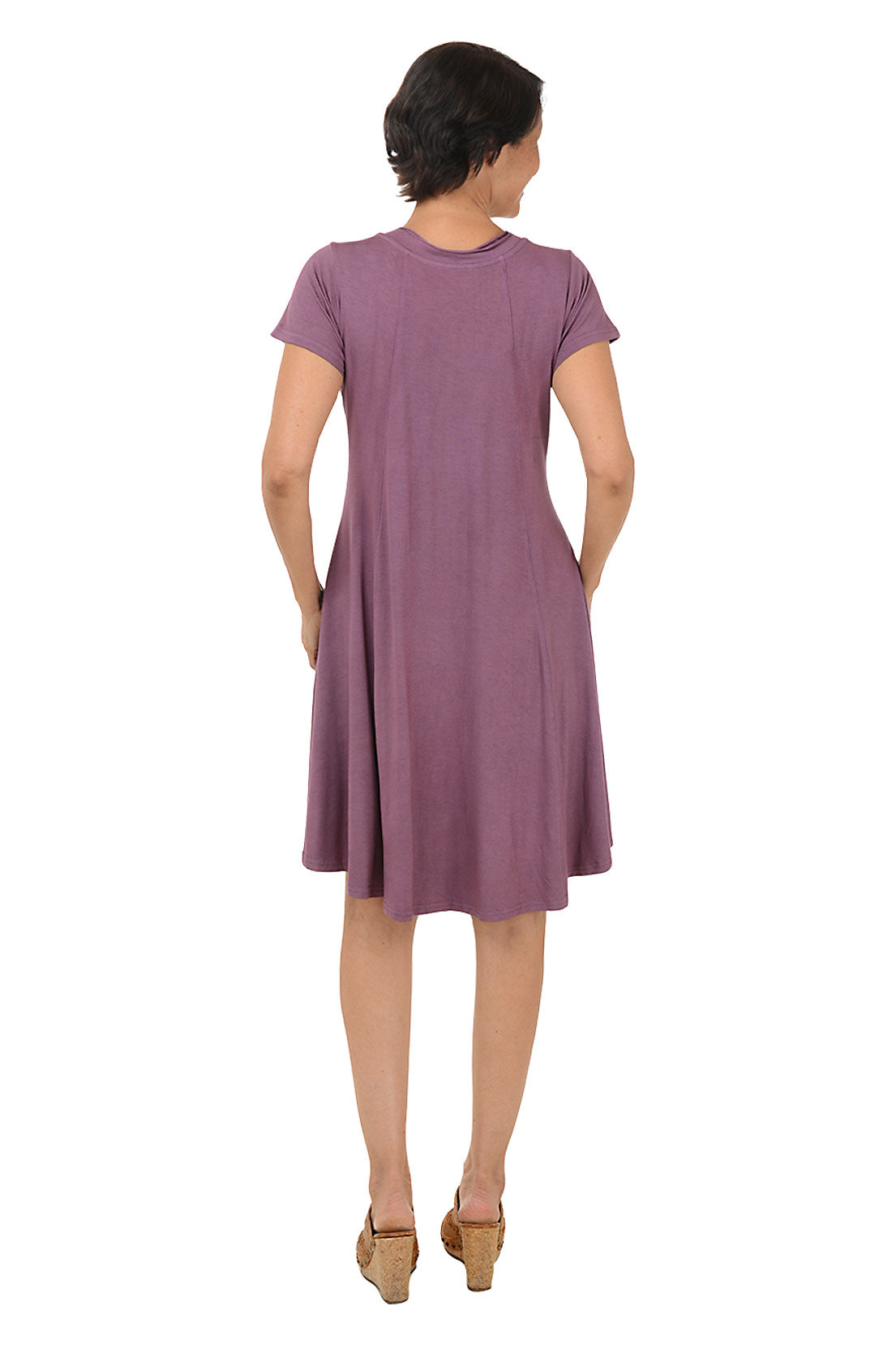 RAYA FRONT BUTTON DRESS ロングジレ Eyelet Raya Long Dress - Ruby