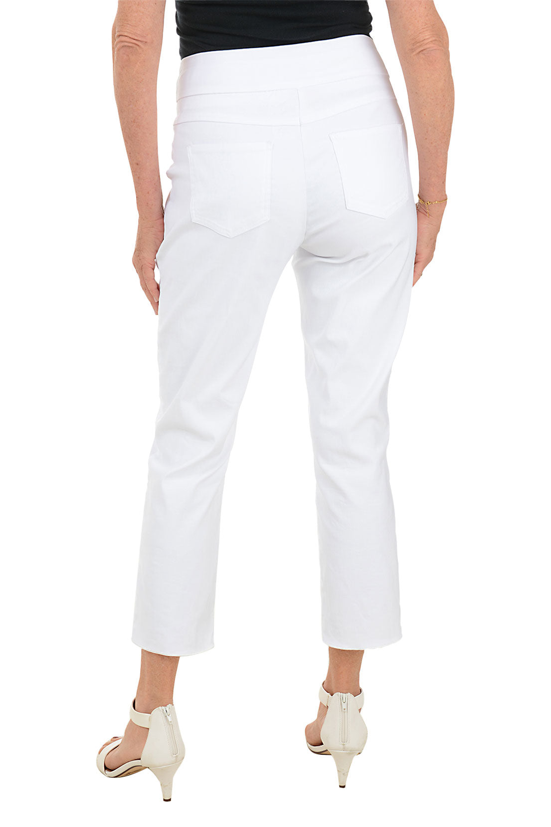 Color Crush Embroidered Ankle Pant