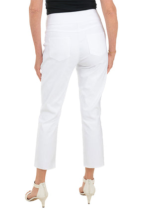 Color Crush Embroidered Ankle Pant