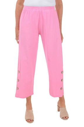 Crinkle Malibu Capri Pant