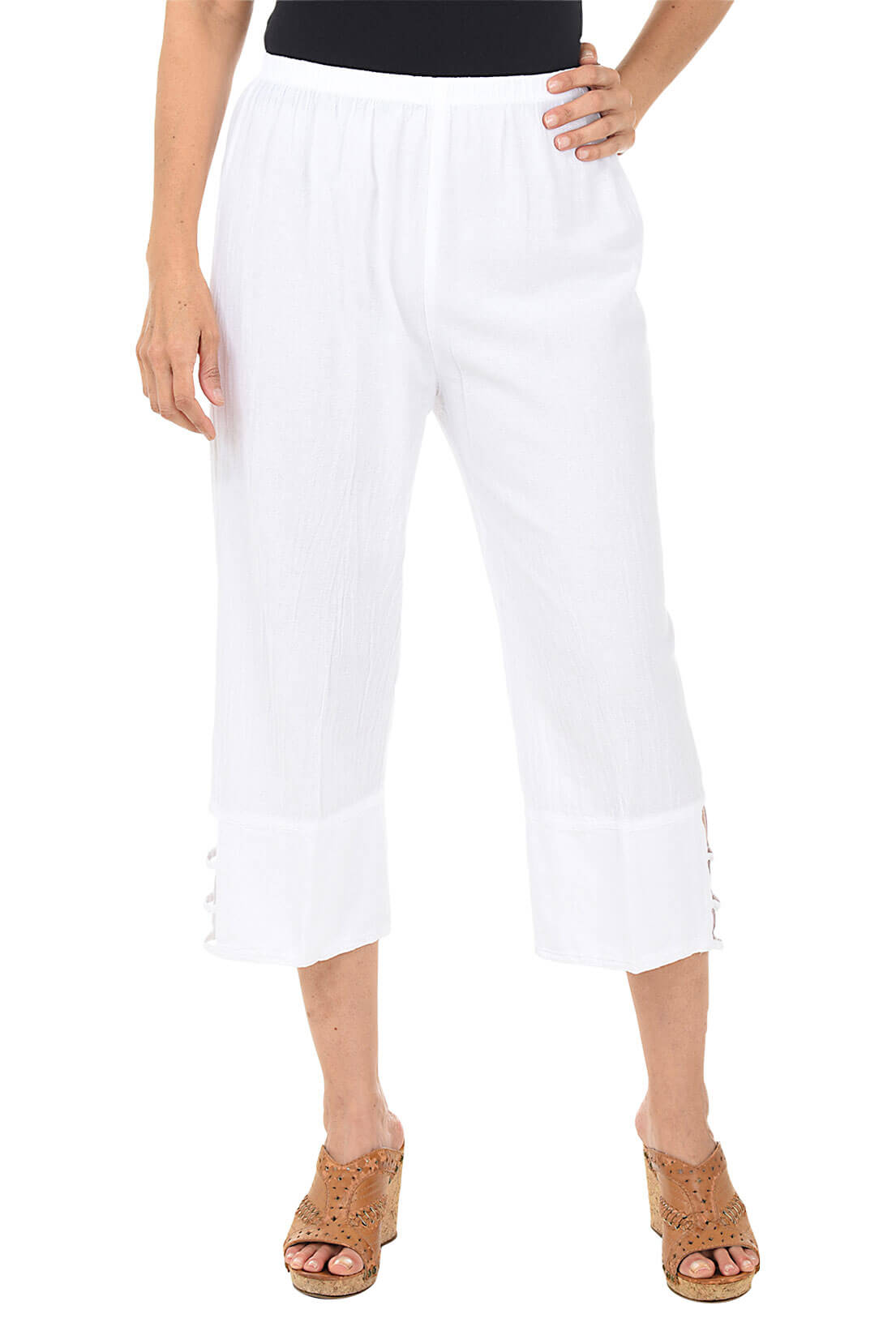 Plus Size Caprs For Women - Buy Plus Size Capri Pants | Amydus