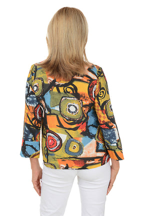 Jazzy Button-Front Shirt