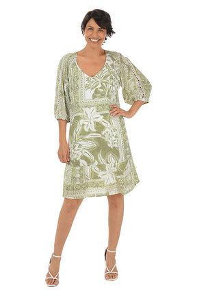 Lily Crochet Shoulder Dress