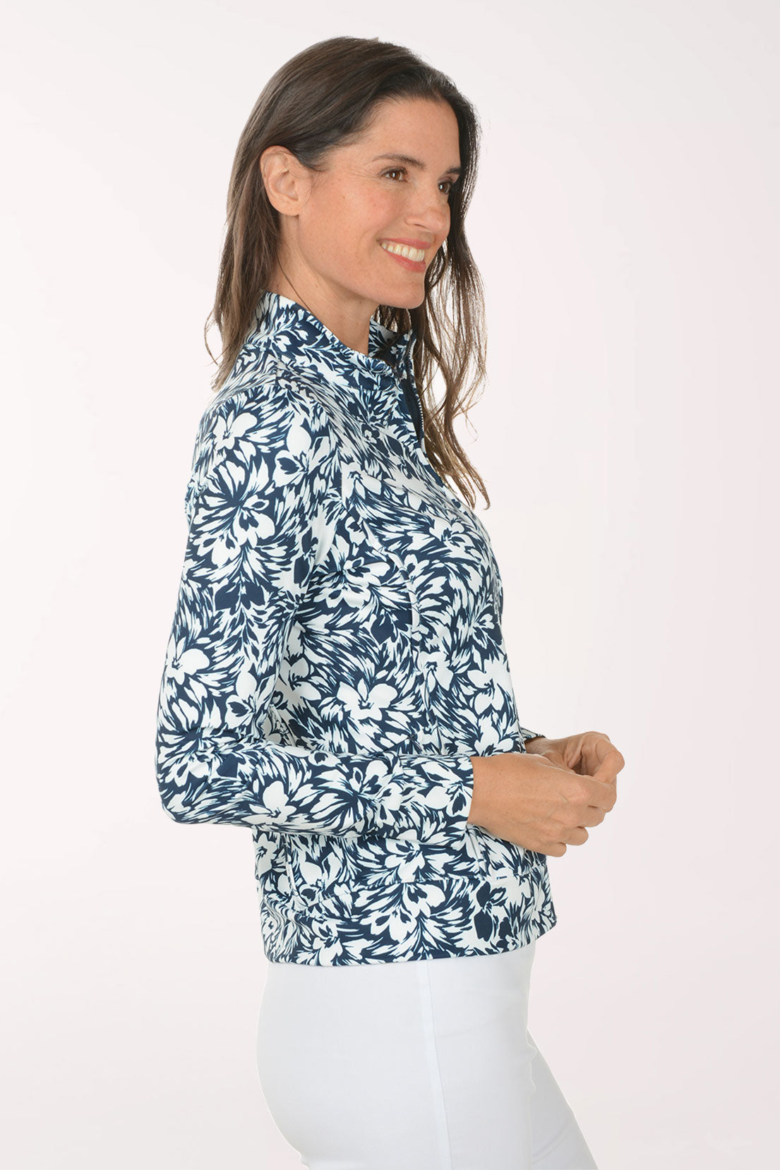 Abstract Aurora UPF50 Seamed Zip Front Jacket