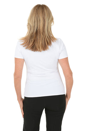 Solid Pique UPF50 Short Sleeve Polo Top