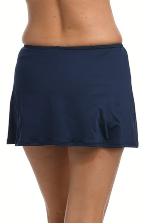 Mid-Rise Swim Skirt